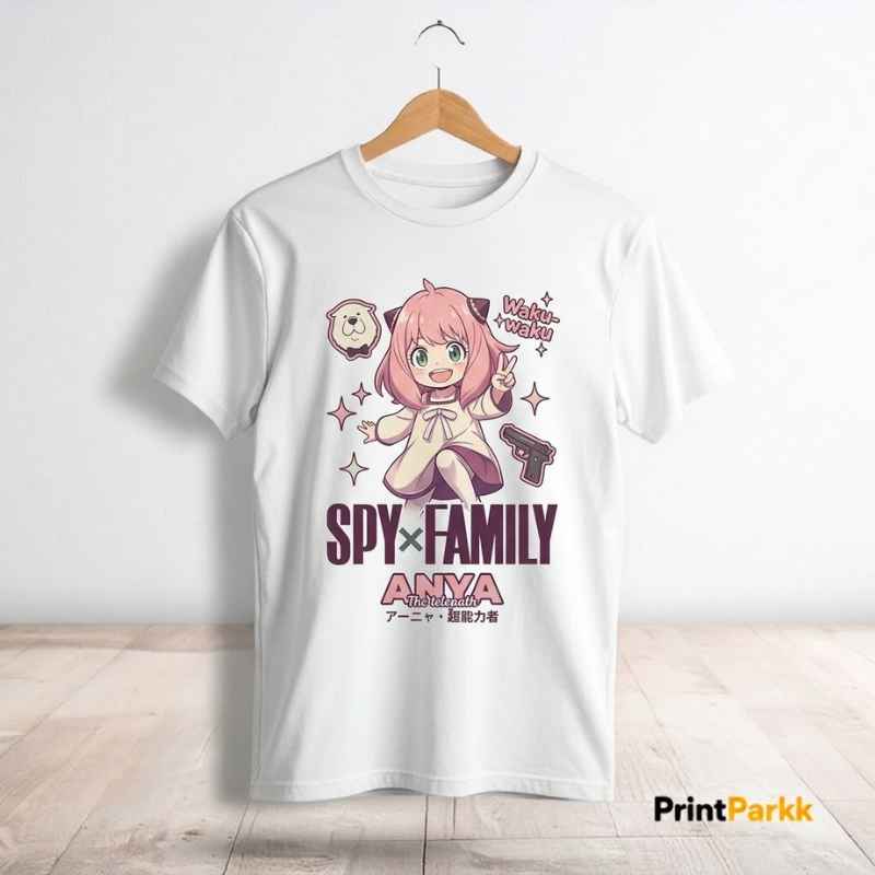 Anime T-Shirt Design for Girl